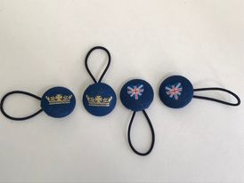 277356632_679191159947500_1740971029804854878_n Handmade Queen's Jubilee crown & flag print button bobbles 1