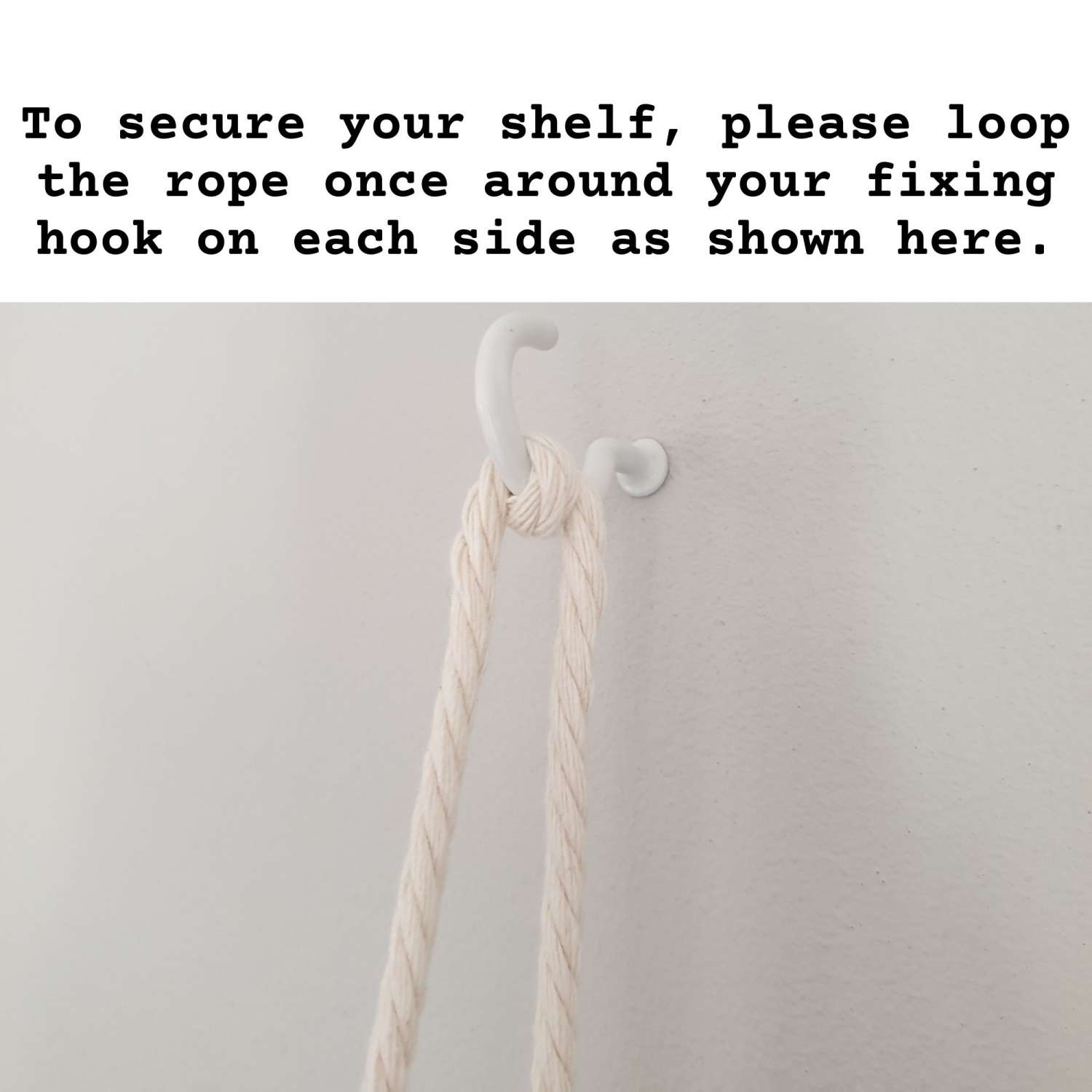 2 Tier Nursery Shelf with Clothes Rail, White Shelf with Rail, Kid's Shelf, Double Swing Rope Shelf, Hanging Shelf, Nordic Style Hanging Shelf, Swing Shelf, Baby Clothes Rail, Boho Nursery Decor, Nursery White Shelf, Bedroom Shelf. 60cm White 2 Tier. 2 Tier Nursery Shelf with Clothes Rail, White Shelf with Rail, Kid's Shelf, Double Swing Rope Shelf, Hanging Shelf, Nordic Style Hanging Shelf, Swing Shelf, Baby Clothes Rail, Boho Nursery Decor, Nursery White Shelf, Bedroom Shelf. 60cm White 2 Tier.