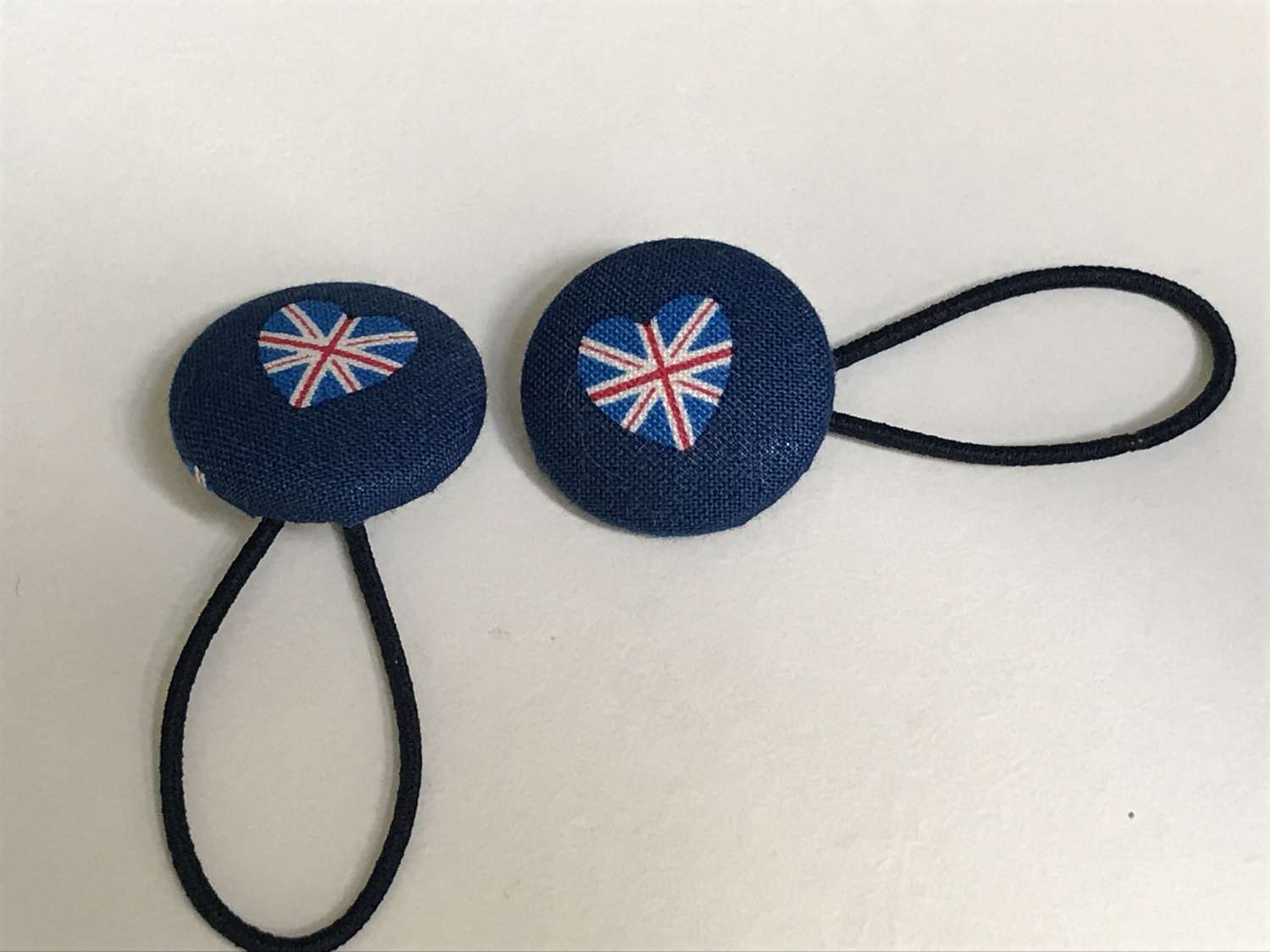 40EC4C12-67B4-4E6E-88DD-F513B28E0B26 Handmade Queen's Jubilee crown & flag print button bobbles 3