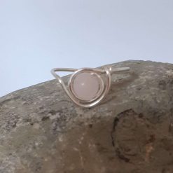 Rose Quartz Ring 2