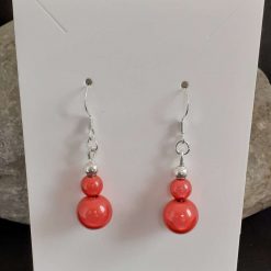 Red Pendant Necklace and Earrings Set 7 Red Pendant Necklace and Earrings Set 18