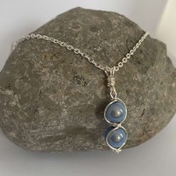 Blue Necklace and Earrings Set 5 Blue Necklace and Earrings Set 5