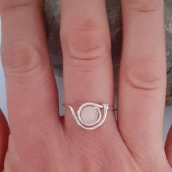 Rose Quartz Ring 7