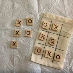 HANDCRAFTED TIC TAC TOE/ NOUGHTS AND CROSSES GAME