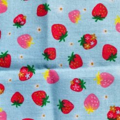 Handmade Infant/Fine Hair Button Bobble Hair Ties - Strawberries 3 Handmade Infant/Fine Hair Button Bobble Hair Ties - Strawberries 6