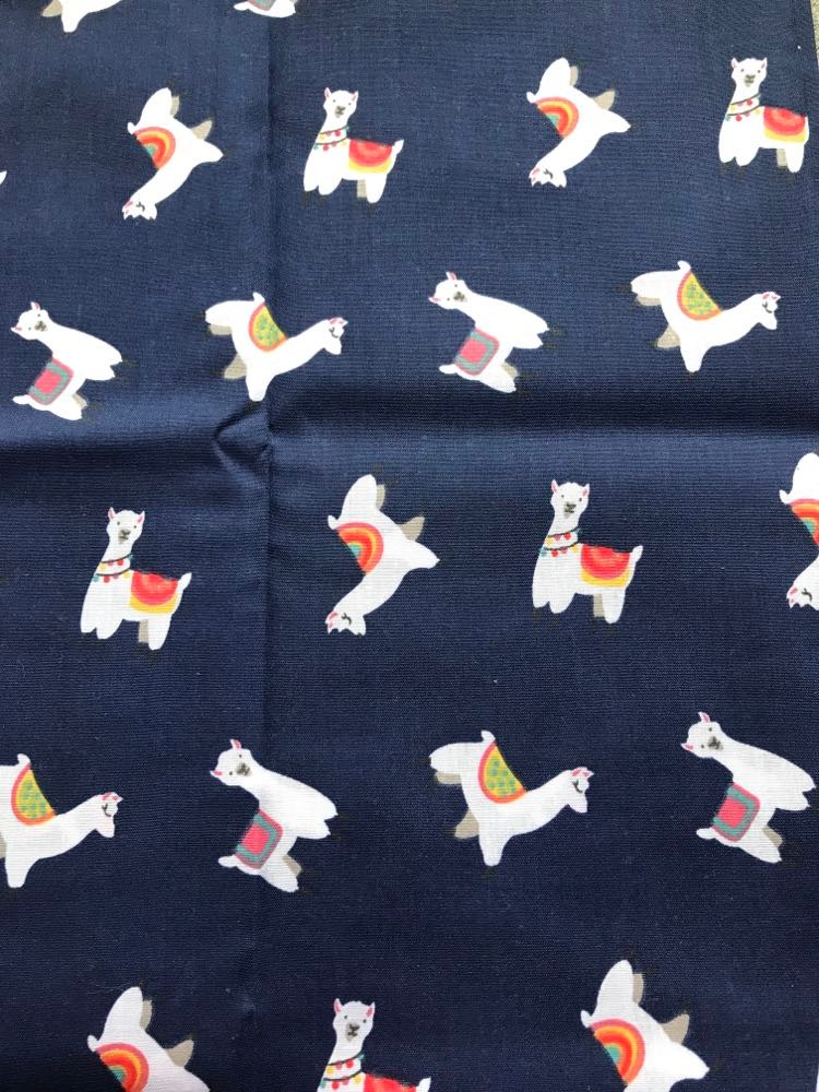 llama Handmade Llama print button bobbles 1