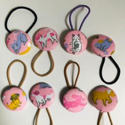 Handmade button bobble hair ties- dog & cat collection 4 Handmade button bobble hair ties- dog & cat collection 6