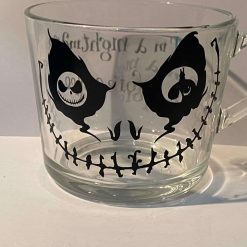 Personalised chunky glass mugs