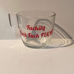Personalised Small coffee glass mugs 4 Personalised Small coffee glass mugs 4
