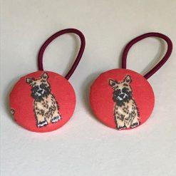 Handmade button bobble hair ties- dog & cat collection 9 Handmade button bobble hair ties- dog & cat collection 11