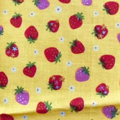 Handmade Infant/Fine Hair Button Bobble Hair Ties - Strawberries 2 Handmade Infant/Fine Hair Button Bobble Hair Ties - Strawberries 5