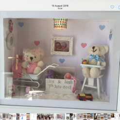 1/12 Sized Personalised nursery light boxes 15 1/12 Sized Personalised nursery light boxes 15