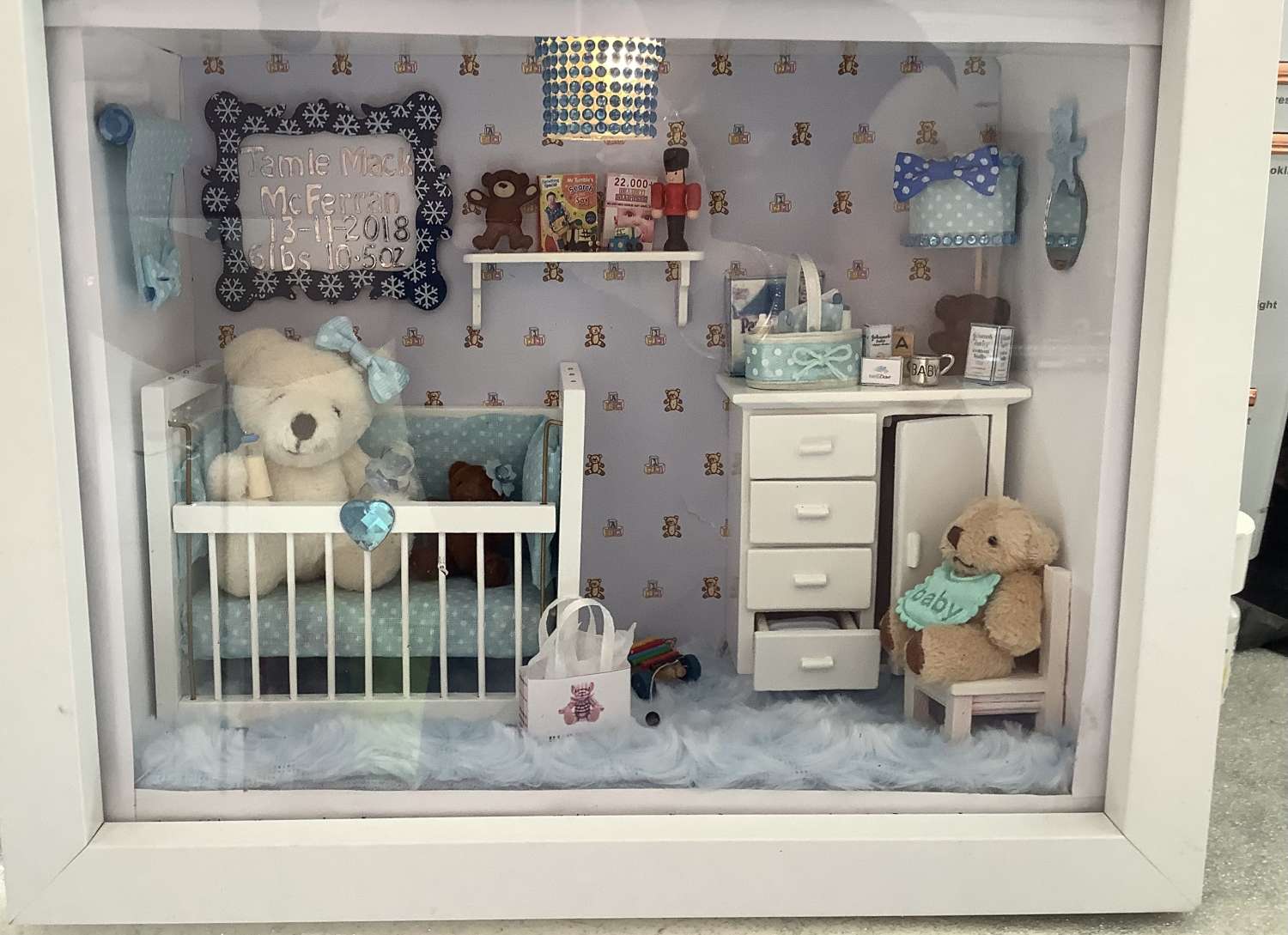 1/12 Sized Personalised nursery light boxes 1/12 Sized Personalised nursery light boxes