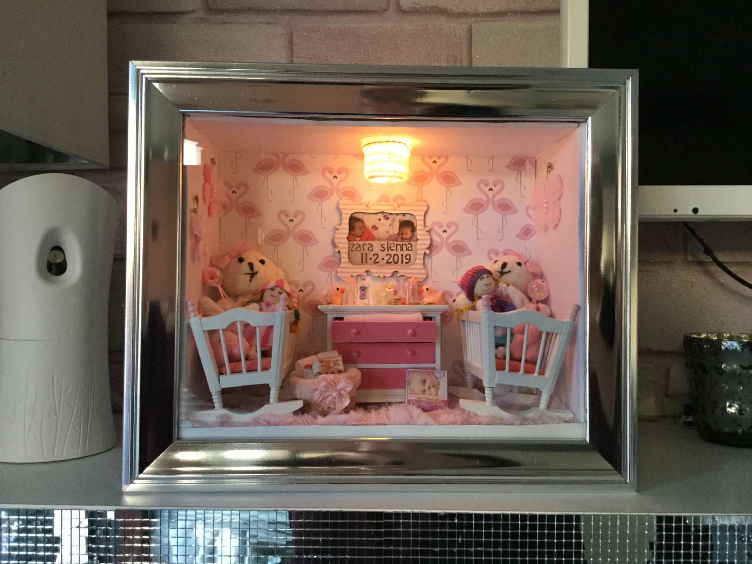 1/12 Sized Personalised nursery light boxes 1/12 Sized Personalised nursery light boxes