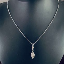 Rose Quartz Necklace and Earrings Set 7