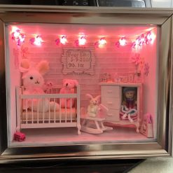 1/12 Sized Personalised nursery light boxes 25 1/12 Sized Personalised nursery light boxes 25