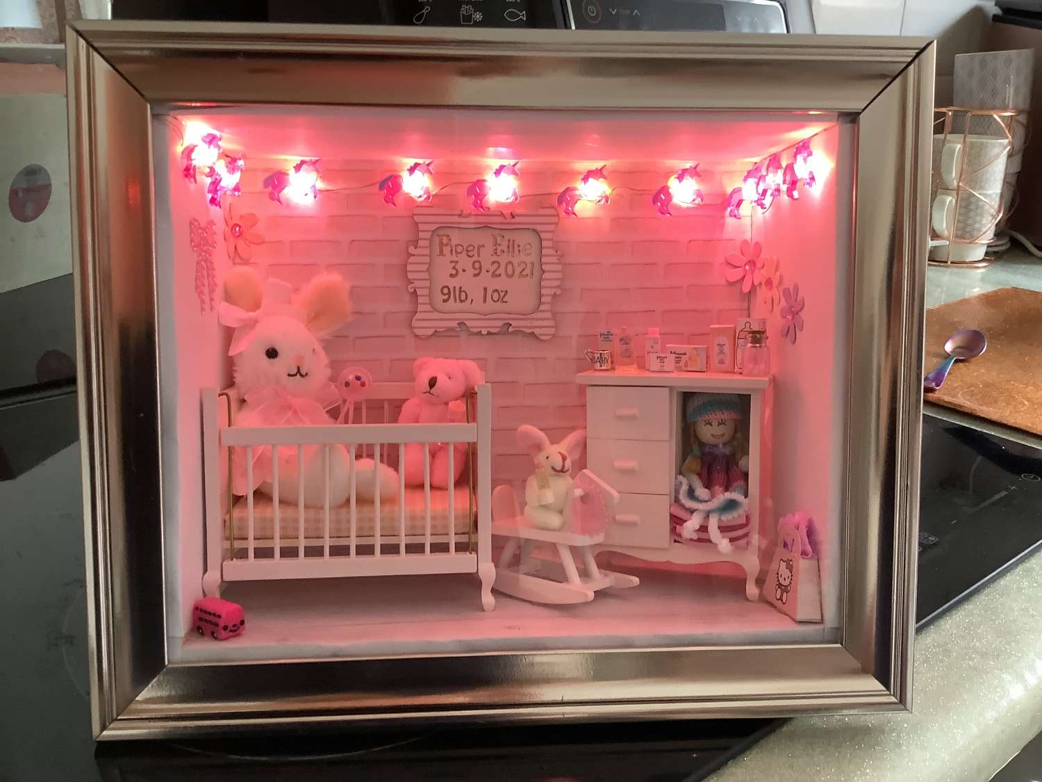 1/12 Sized Personalised nursery light boxes 1/12 Sized Personalised nursery light boxes