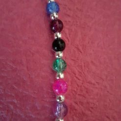 Multicoloured Glass Bead Necklace and Earrings Set 3 Multicoloured Glass Bead Necklace and Earrings Set 10