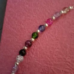 Multicoloured Glass Bead Necklace and Earrings Set 4 Multicoloured Glass Bead Necklace and Earrings Set 11