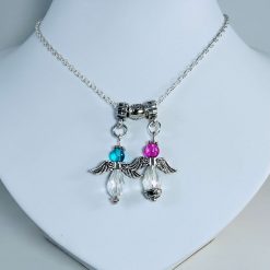 Birthstone Angel Pendant - New Low Price