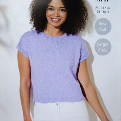 KNITTING PATTERN Ladies Easy Knit Jumper and Summer Top DK King Cole 5867 1