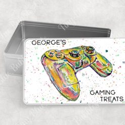 Gamer treats tin - gaming controller design