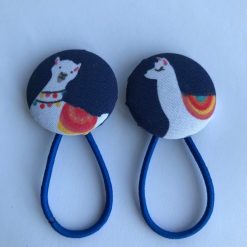 Handmade Llama print button bobbles 2 Handmade Llama print button bobbles 4