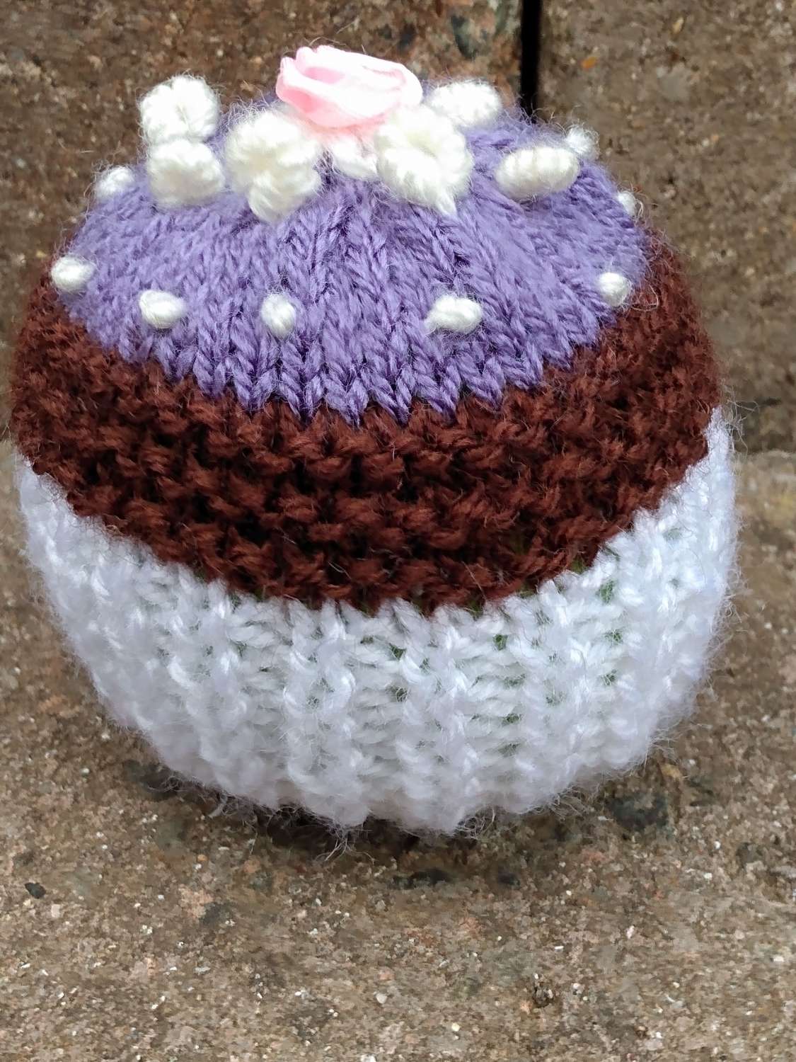 !Latest! PDF knitting pattern for chocolate orange or bath bomb cover