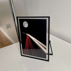 Moon Highway in glass window frame 4 Moon Highway in glass window frame 4