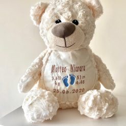 Personalised Plush Teddy Bears, Cubbies Embroidered Baby,Girl Boy Name Soft Plush Toy Birthday,Christening,Christmas Keepsake,Newborn Gift 4