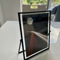 Moon Highway in glass window frame 9 Moon Highway in glass window frame 9