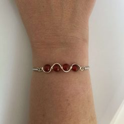 Red Gemstone Bracelet 4 Red Gemstone Bracelet 4