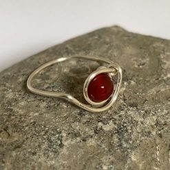Red Minimalist Ring 1 Red Minimalist Ring 1