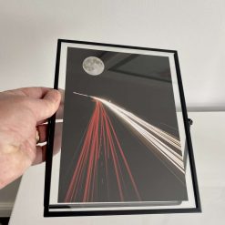 Moon Highway in glass window frame 1 Moon Highway in glass window frame 1