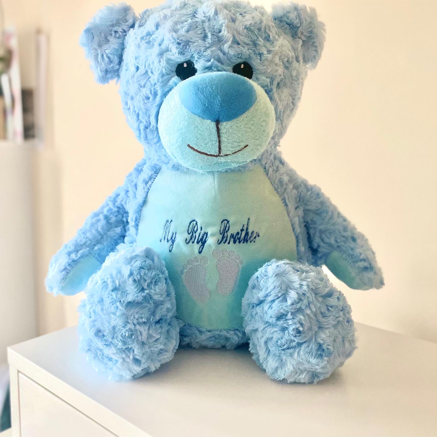 Personalised Plush Teddy Bears, Cubbies Embroidered Baby,Girl Boy
