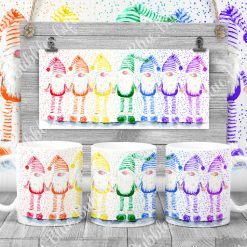 Rainbow gonk mug