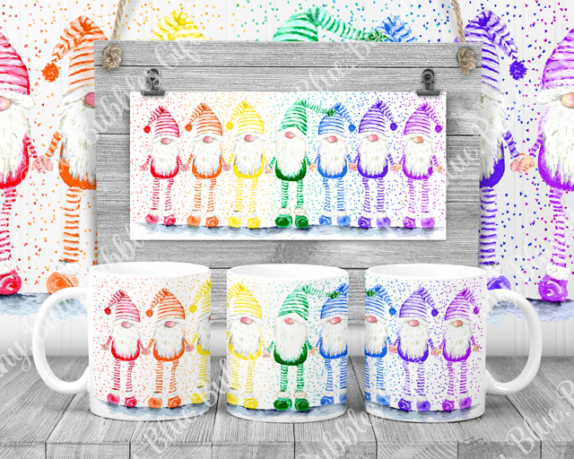 Rainbow gonk mug Rainbow gonk mug