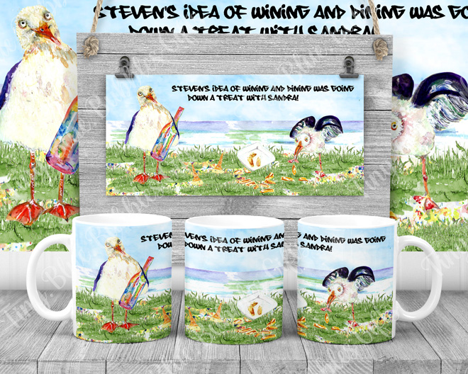 Seagull Thug Life mugs Seagull Thug Life mugs