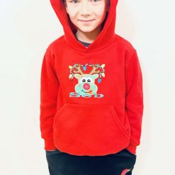 Personalised Unique Christmas Rudolph name jumper/hoodie boy/girl/baby personalised Xmas gift, present 1 Personalised Unique Christmas Rudolph name jumper/hoodie boy/girl/baby personalised Xmas gift, present 1