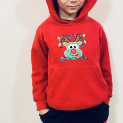 Personalised Unique Christmas Rudolph name jumper/hoodie boy/girl/baby personalised Xmas gift, present 2 Personalised Unique Christmas Rudolph name jumper/hoodie boy/girl/baby personalised Xmas gift, present 2