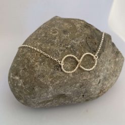 Silver Infinity Necklace 3