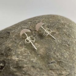 Rose Quartz Studs 4 Rose Quartz Studs 4