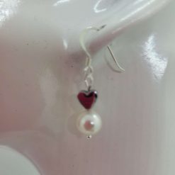 Hematite and Pearl earrings 1 Hematite and Pearl earrings 9