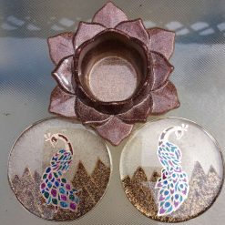 Candle Holder and Coasters