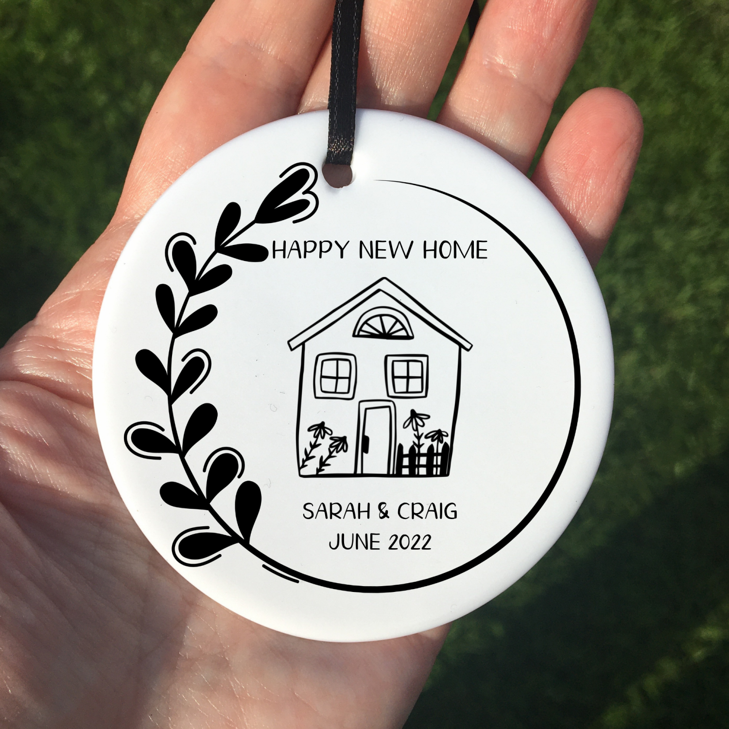New home gift, First home gift for couple, Housewarming gift, Ceramic ornament for new home, Keepsake gift, Pendant decoration New home gift, First home gift for couple, Housewarming gift, Ceramic ornament for new home, Keepsake gift, Pendant decoration