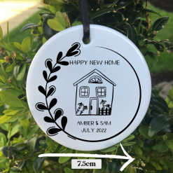 New home gift, First home gift for couple, Housewarming gift, Ceramic ornament for new home, Keepsake gift, Pendant decoration 3 New home gift, First home gift for couple, Housewarming gift, Ceramic ornament for new home, Keepsake gift, Pendant decoration 3