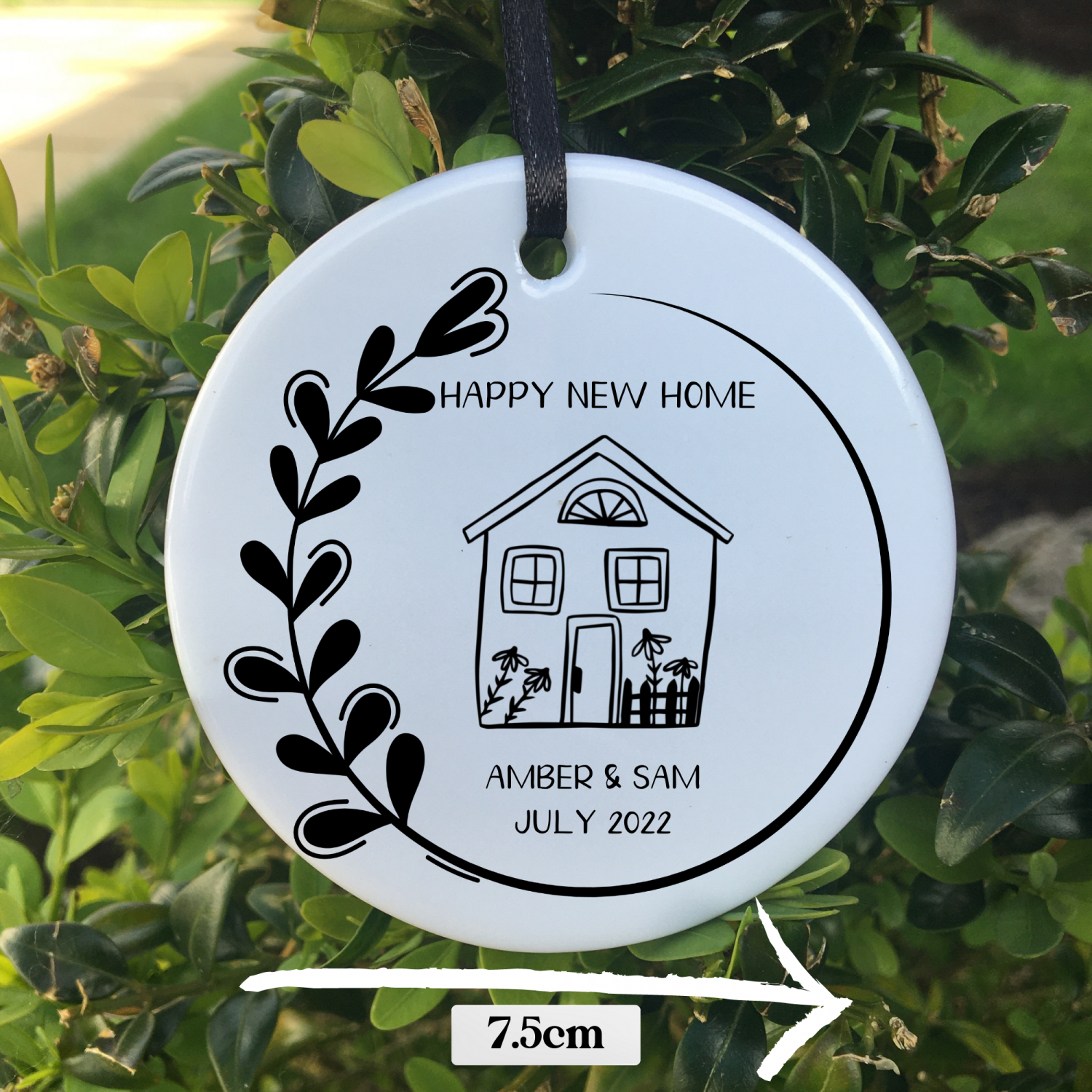 New home gift, First home gift for couple, Housewarming gift, Ceramic ornament for new home, Keepsake gift, Pendant decoration New home gift, First home gift for couple, Housewarming gift, Ceramic ornament for new home, Keepsake gift, Pendant decoration