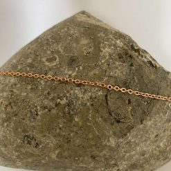 Rose Gold Circle Link Necklace 5 Rose Gold Circle Link Necklace 5