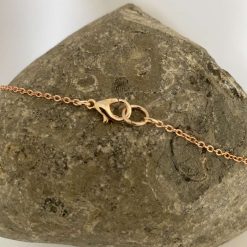 Rose Gold Circle Link Necklace 4 Rose Gold Circle Link Necklace 4