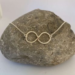 Silver Infinity Necklace 2